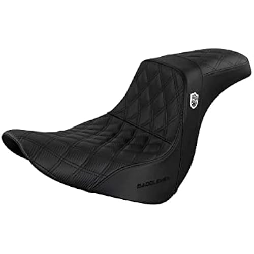 Saddlemen SDC Performance Pro Series Seat for 20-21 Harley FXLRS (Gripper) Black With Black Stitch