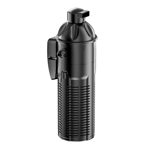 SunSun CUP-609 Filtre intérieur avec pompe 2000 l/h et clarificateur UVC 9 W pour aquarium ou étang jusqu’à 6000 l, consommation 18 W
