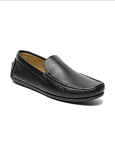 Teakwood Genuine Leather Sneakers Casual Slip-On Loafers Shoes for Men (Black) (B09DT8ZMS9) Amazon Price History, Amazon Price Tracker
