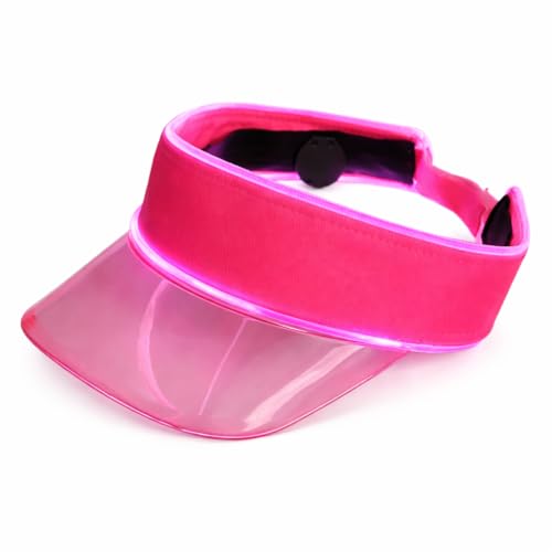 Gorra Visera LED Neón Recargable Unisex miniatura 1