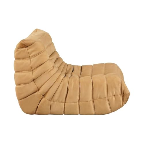 Sillón Plegable Microfibra Amarillo miniatura 5