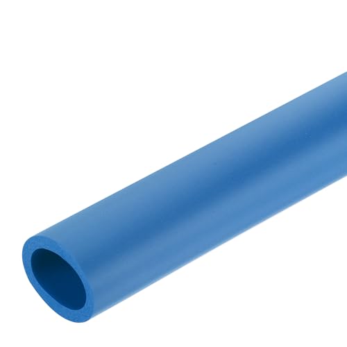 Image of uxcell Foam Tubing for Handle Grip Support,28mm(1 1 /8 inch) ID 38mm(1 1 /2 inch) OD 0.3 Meter /1ft Length Blue