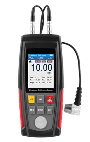 Thickness Gauge, Digital Ultrasonic Car Paint Thickness Gauge Meter Handheld Thickness Metal Tester High Precision Thickness Coat Meter(WT130A) miniatura 1
