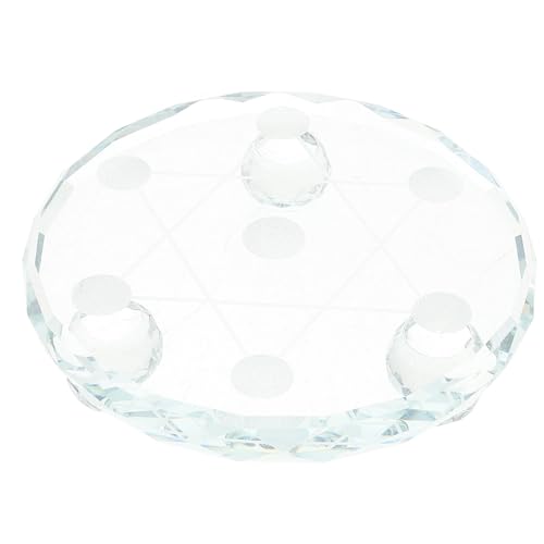 JUMPLAWN Soporte de Bola de Cristal de Vidrio...