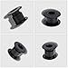 COOLHIYA 6pairs Foosball Table Parts Bearing Rods for Football Machines Easy Installation Lightweight Bushings for Fun Games Accessories Replacement