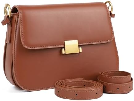 Crossbody Bags for Women, Genuine Leather Shoulder Bag Crossbody ...