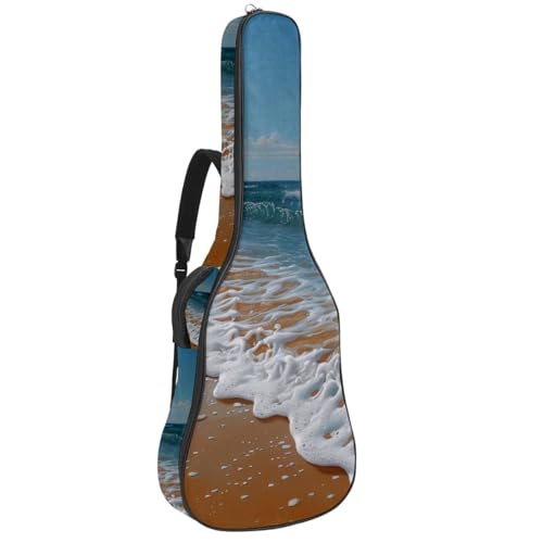 Sac pour guitare étanche 42.9x16.9x4.7 in pour protéger votre instrument de la pluie et des chocs