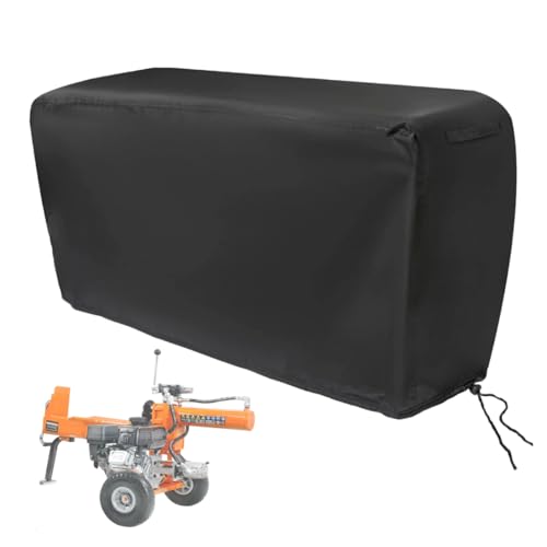 Guisong Electric Log Splitter Cover Waterproof, Dust Cover for SuperHandy Wood Splitter Portable 20 Ton Gas Powered, Weather-Resistant Firewood Splitter Machine Covers for Wood Chipper,51" x 27" x 43"