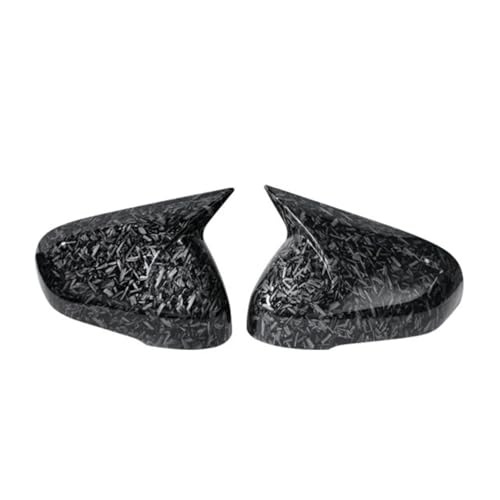 Capuchons de rétroviseurs Volvo V40 T5 T6 look carbone forgé effet miroir