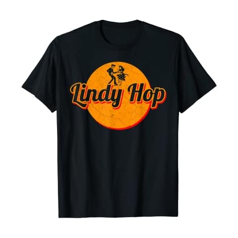 LINDY Hop Swing Dance Dance 40s 50s Gift T-Shirt Cover