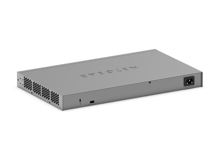 Image of NETGEAR GS728TXP 28-Port 𝐏𝐨𝐄 Gigabit /10G Stackable Smart Switch | Managed | 24 x PoE+ 195W | 2 x 10G Copper | 2 x 10G SFP+ | Cloud Care's 3 Year Warranty SupportPlus Included