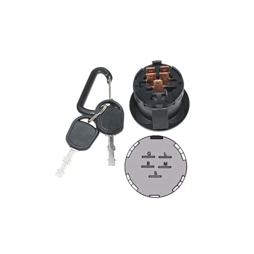 Llave de encendido de repuesto para tractor 2550 2560 2650 2750 2760 2