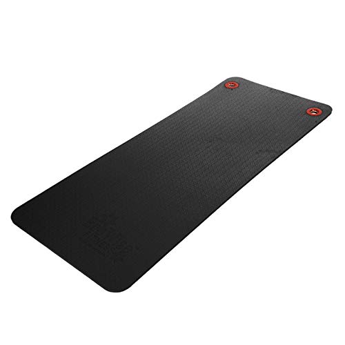 Aeromat Ecowise Fitness Mat, 3/8x23x69-Inch, Grey