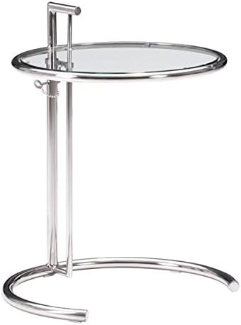 Manhattan Home Design Eileen Gray Side Table Chrome