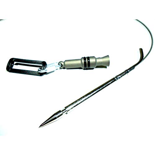 Pelengas Stainless Steel Fish Fishing Stringer, Kayak Stringer For Fish, Scuba Spearfishing Stringer,Big Game Clip, Large Fish Stringer, Fish Holder #TOP2