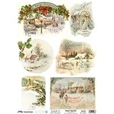 Montejo Papel de Arroz Japonés Soft Navidad SPA5028 30x41cm