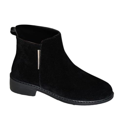 KTYMUDR Womens Snow Boots Fur Lined Orthopedic Winter Shoes for Commuting