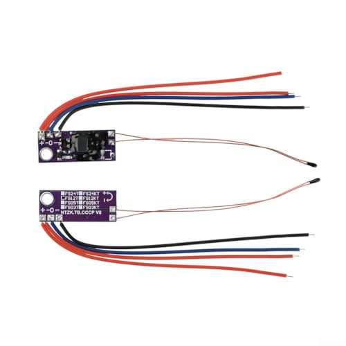 Controlador de velocidad del ventilador con capacidad de detección de temperatura para ventiladores de 5 V y 12 V CC para enrutador de CPU y refrigeración electrónica de perfil bajo (12 V) - imagen 6