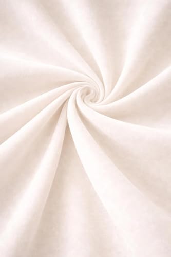 Image of Blackout Curtains for Bedroom Pack of 2 - Cream 7 Feet Long, 4.5 Ft Wide, Thermal Insulated Room Darkening Curtains, Light Blocking, Noise Reducing & Energy Saving Drapes (7 x 4.5 Ft)