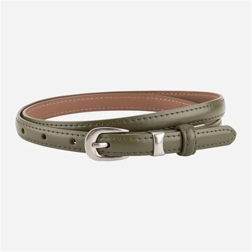 Women's Leather Belt Pin Buckle With Denim Suit Pants Belt 7