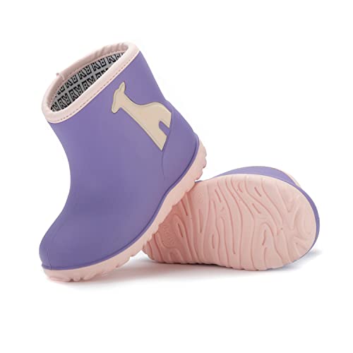 Rockrooster Waterproof Toddler Rain Boot For Boys&Girls, Soft And Light Weight Rain Boot(Pg101Ge Toddler 9) #TOP2