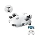 Camolech 4K Kamera Unterwasserdrohne FIFISH V-EVO, AI Vision Lock 360° omnidirektionale Bewegung Unterwasser ROV mit Tiefenhaltung, ROV Roboter mit VR Kontrolle (Standard (Removable SD Card) Pack)
