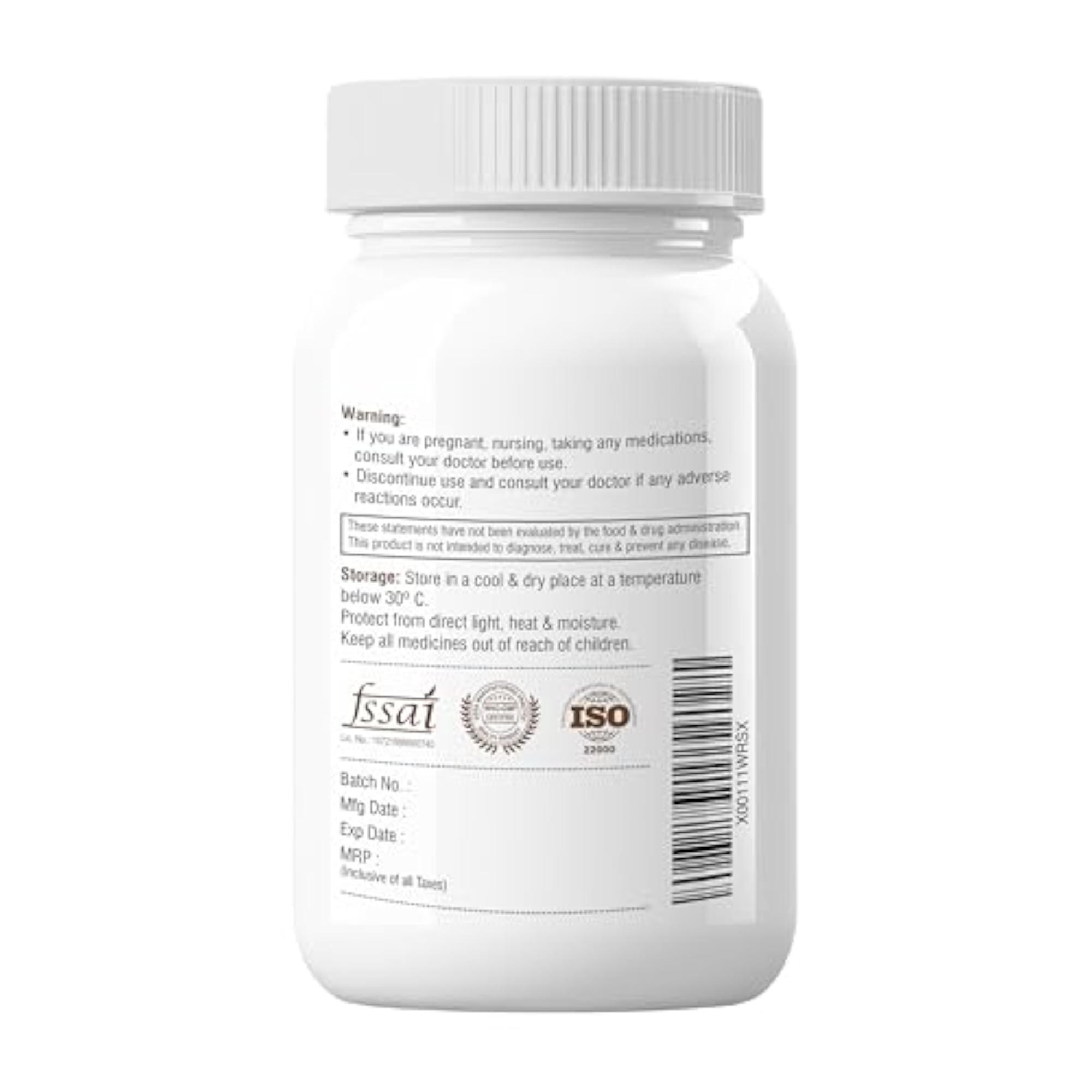 Cohosh 500mg Veg Capsule, 60 Count