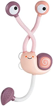 Shower Toys for Kids, Baby Electric Shower - Baby Bathtub Toys Sprinkler Electric Shower, Snail Water Spray Squirt Shower Faucet, for Toddlers Infants