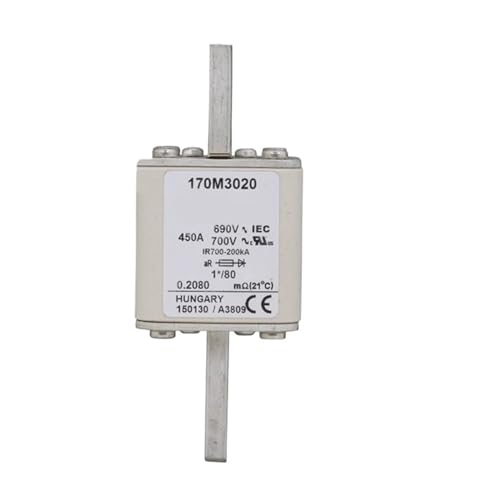 Fusible rapide 170M3020 protection ultra rapide aR 450A haute performance