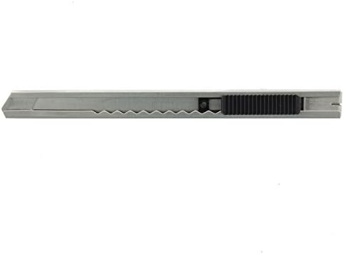 Tajima LC301B Cutter Knife with Slide Lock/3 Blades, Silver, 9 mm