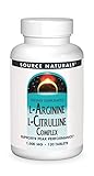 Source Naturals L-Arginine L-Citrulline Complex, 120 Tablets, 1000 mg