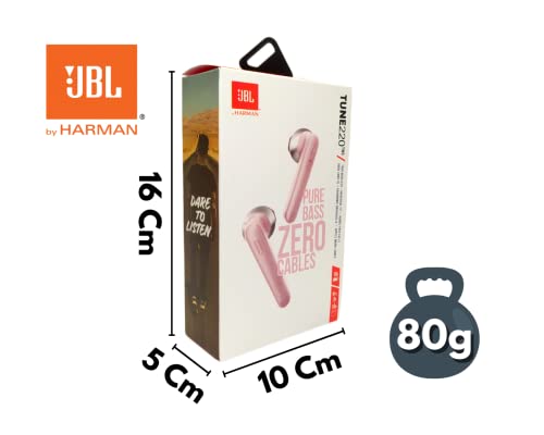 Fone De Ouvido Sem Fio In-ear Tune 220tws (Preto)