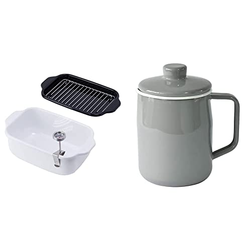 �x�m�z�[���[ �V�Ղ�� �p�^ ���吻 �ې􂢂ł��鉷�x�v �X�m�R�� �o�b�g�t�� �z���C�g & 2�d�̂����ԂŎ�y�Ɏg���� �u�t�B���g�v �I�C���|�b�g 1.0L ���C�g�O���[ �z�[���[ OP-1.0L.LG�y�Z�b�g�����z