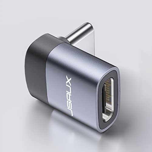 JSAUX USB Type C Adapter,4-Pack Aluminum USB C to Micro USB Convert Connector with Keychain Charger compatible Samsung Galaxy S9 S8 Plus Note 9 8,Pixel 2 XL,LG V20 G5,Moto Z Z2,Nintendo Switch(Silver)