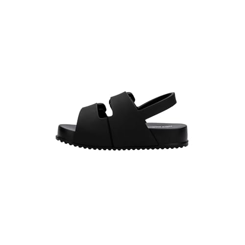 Image of mini melissa Cozy Jelly Sandals for Toddlers & Little Kids - Summer Sandal w /Adjustable Back Strap, Jelly Shoes for Girls & Boys