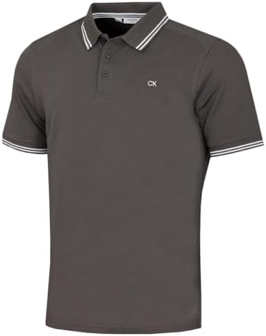 Calvin Klein Herren 2026 Campus Tipped leicht Golf-Poloshirt