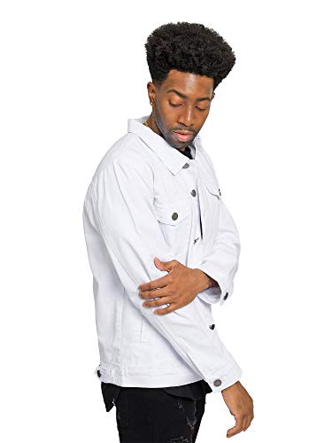 Image of VICTORIOUS Men's Distressed Denim Jacket