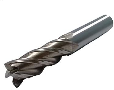 10mm 4 Flute HSS AL Square End Mill, High Speed Steel Flat End Cutter D1025D1070L