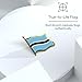 Botswana Flag Lapel Pin - Enamel Metal National Badge | World Travel Souvenir Gifts for Men & Women | Country Flag Patriotic Brooch Bulk Pack of Pins for Hat, Tie, Clothes, Backpack (1pc)