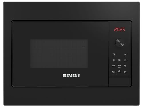 SIEMENS Micro ondes Encastrable BF523LMB3 IQ300, 20 L, 800 w, 50 cm Non standard