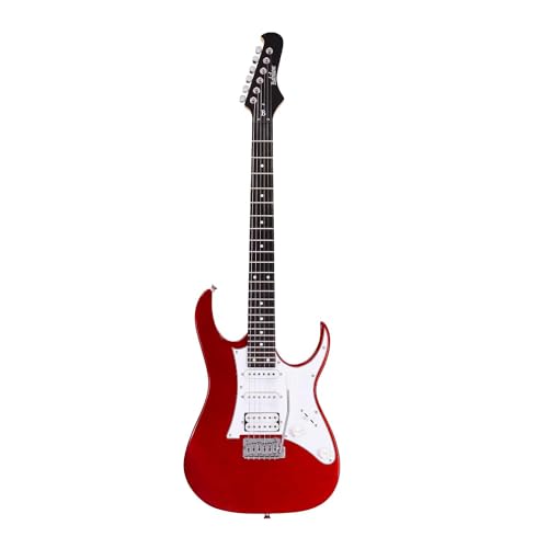 BABILON Guitarra Eléctrica Color Rojo BLACKOUT-MRD