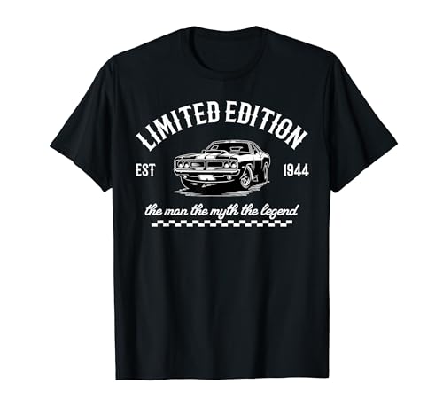 Hot Rod edición limitada de 1944 para papá cumpleaños la leyenda Camiseta
