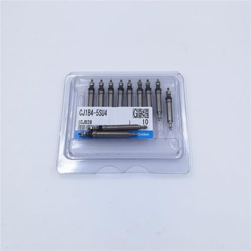 Cilindro de aguja CJ1B4X20SU4 ideal para sistemas neumáticos compactos 3