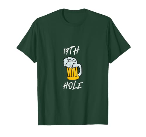 19th Hole. T-Shirt, Men, Dark Green, XX-Large