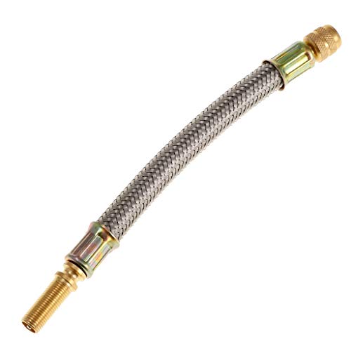 D-Modern- Hot Sale 1Pc 150Mm Stainless Steel Braided Flexible Hose Car Wheels Tyre