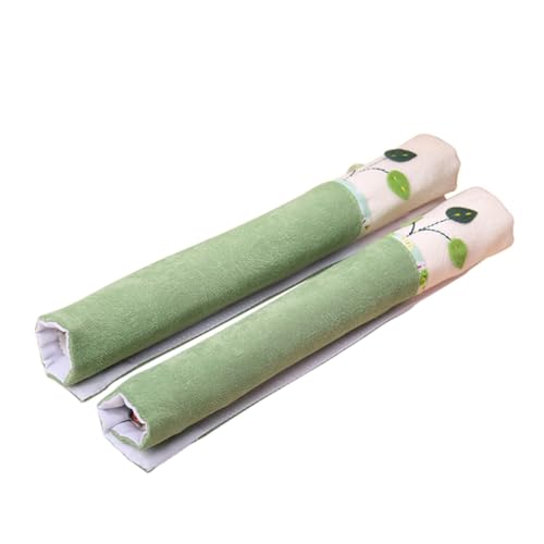 Gatuida 2 piezas de Manija de Refrigerador Protector de Manija para Puerta de Frigorífico Aislante de Invierno Lavable Máquina Diseño de Caricatura para Protección y