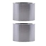 H HILABEE 2 STK. Universal Motorrad Auspuff Dichtung Abgasrohr Dichtungen, Aussen Φ48mm, Innen Φ38mm, Höhe 35mm, Dicke 6mm