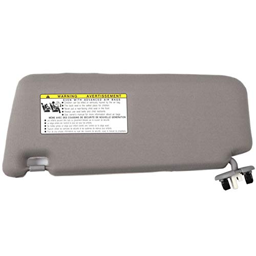 Ezzy Auto Gray Right Passenger Side Sun Visor fit for Toyota Camry with Sunroof 2007 2008 2009 2010 2011 by Ezzy Auto - Image 3