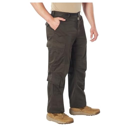 Rothco Vintage Paratrooper Fatigues, Brown, Medium