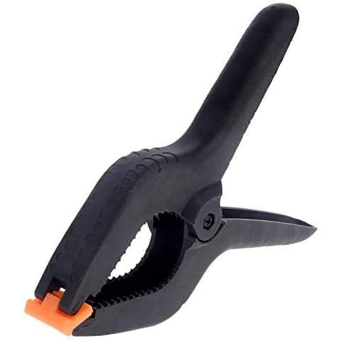 10 Federzwingen Klemmzwingen Groß 200mm - Extra Stark - XXL Spannweite bis 10cm Cover